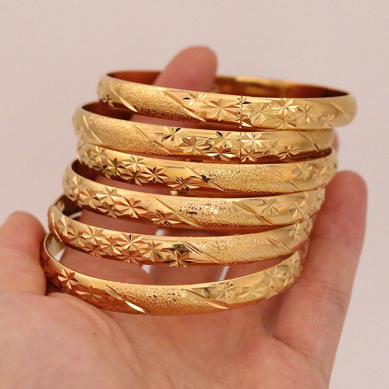 Gold Bangles for Women