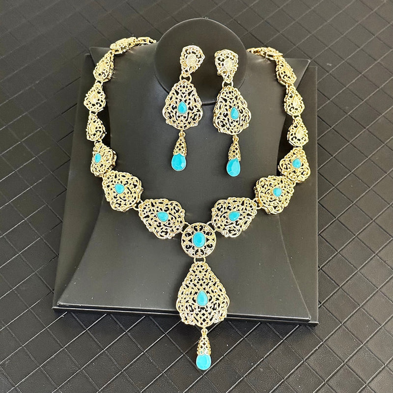 Jewelry set with Belt Adjustable Length