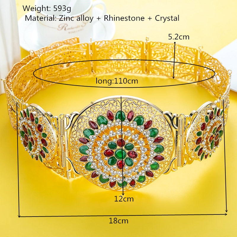 MDAMMA Belt - Big Size Gold Color