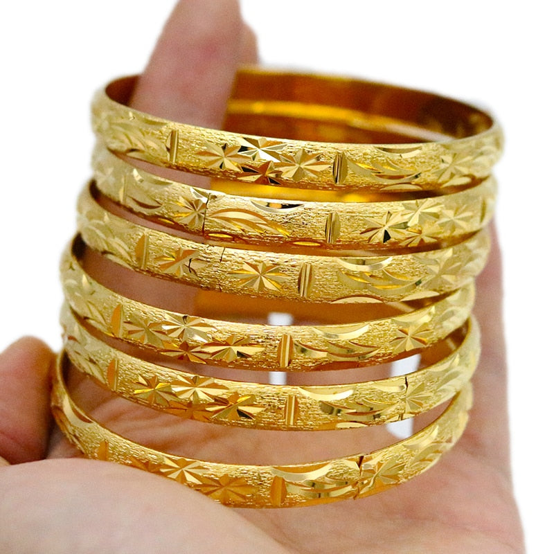 Gold Bangles for Women