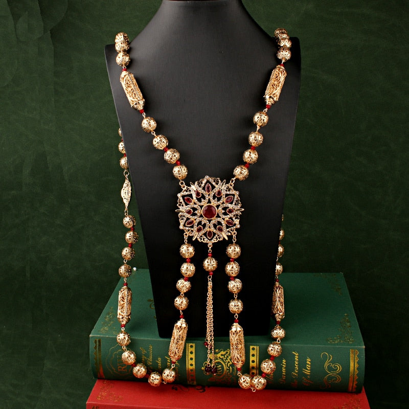 Gold Shoulder Back Jewelry Chain