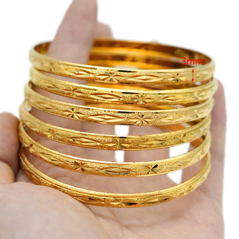 Gold Bangles for Women